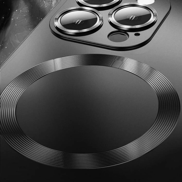 Iphone 14 Magnetic Plain Phone Case - Picture 7 of 8